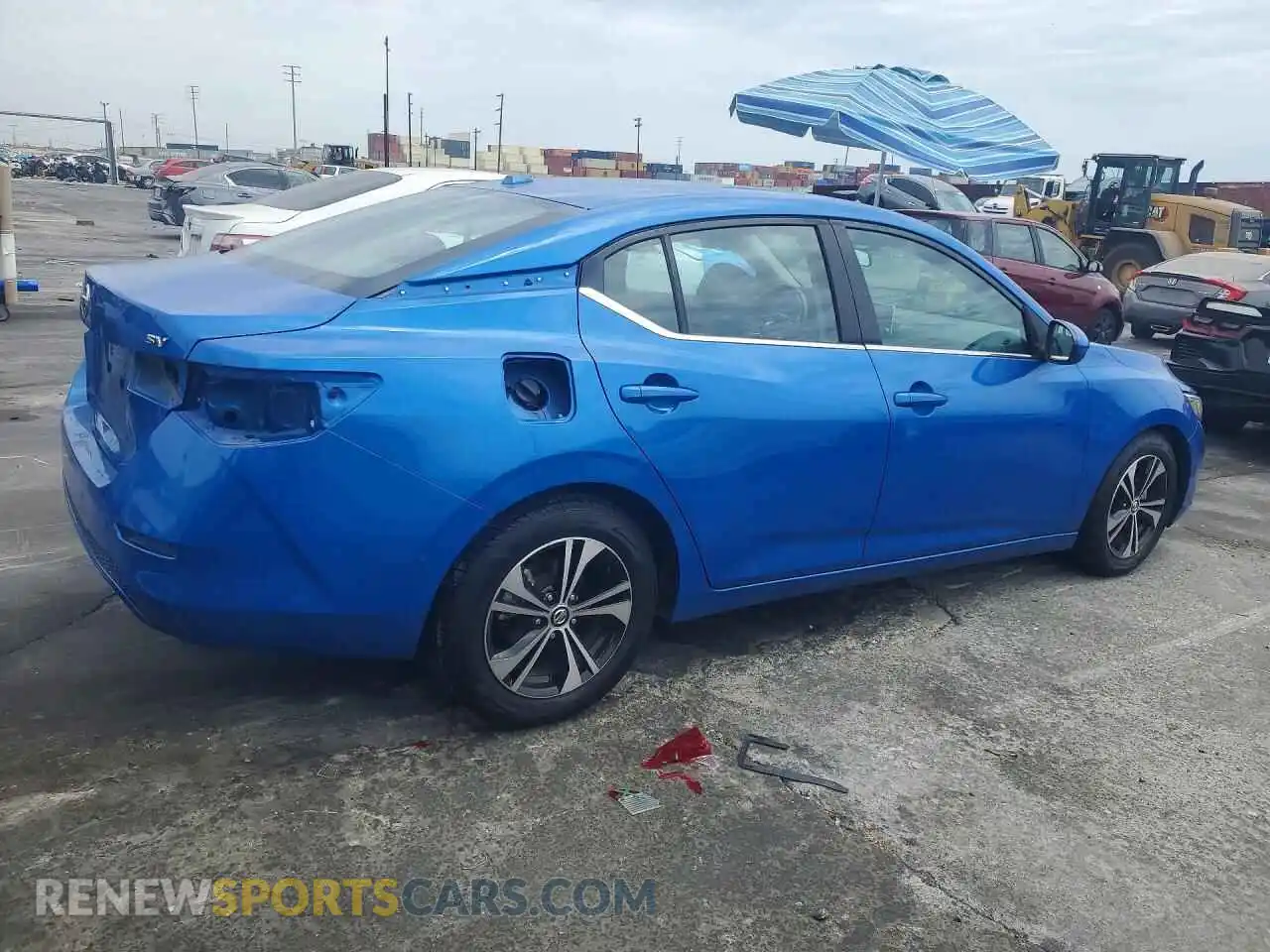 3 Фотография поврежденного автомобиля 3N1AB8CVXMY302334 NISSAN SENTRA 2021