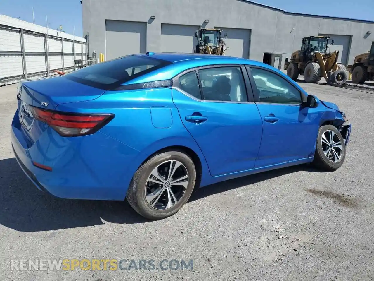 3 Photograph of a damaged car 3N1AB8CVXMY303628 NISSAN SENTRA 2021