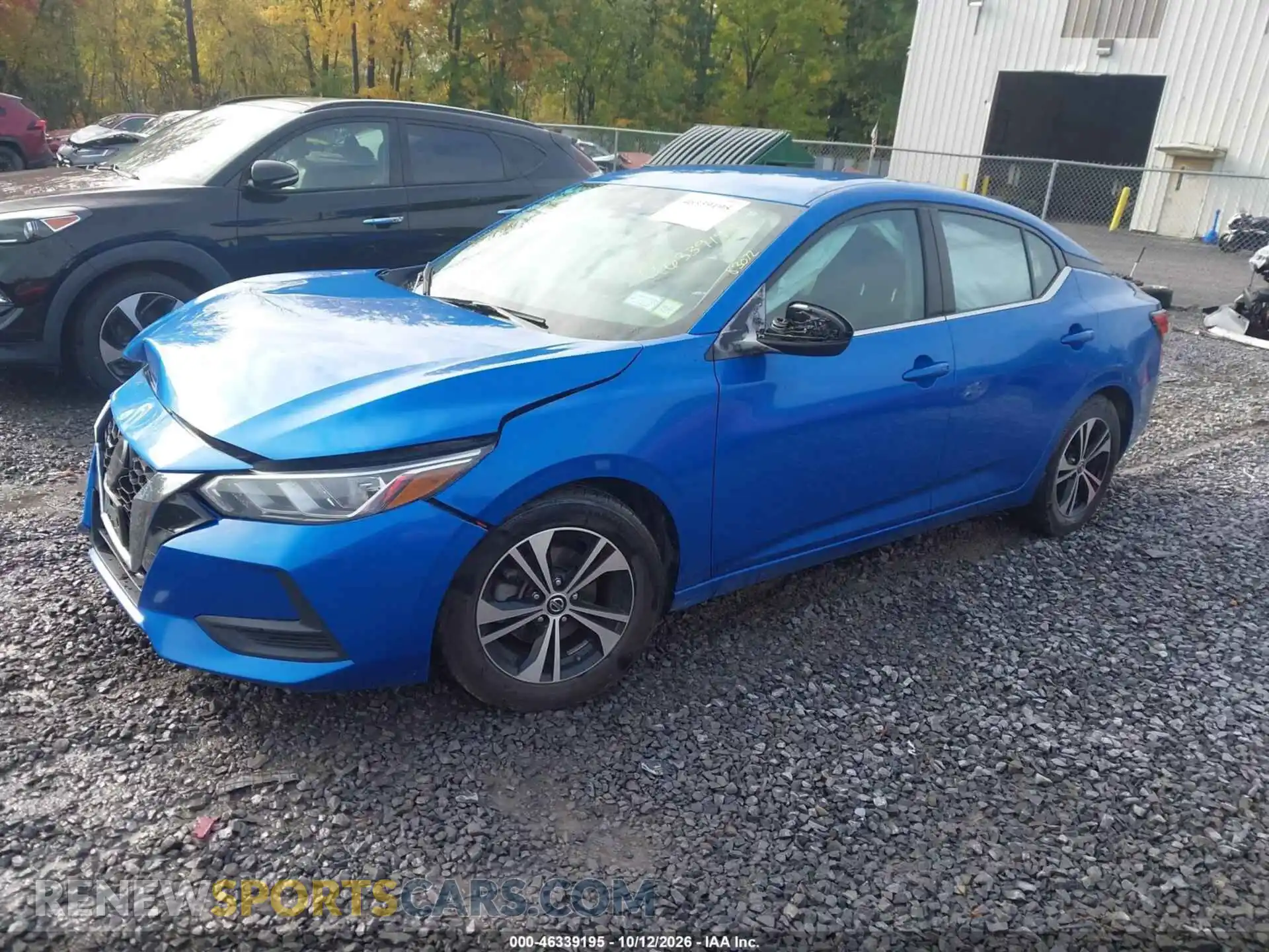 2 Photograph of a damaged car 3N1AB8CVXMY303676 NISSAN SENTRA 2021