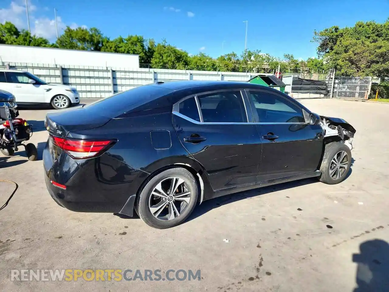3 Photograph of a damaged car 3N1AB8CVXMY304603 NISSAN SENTRA 2021