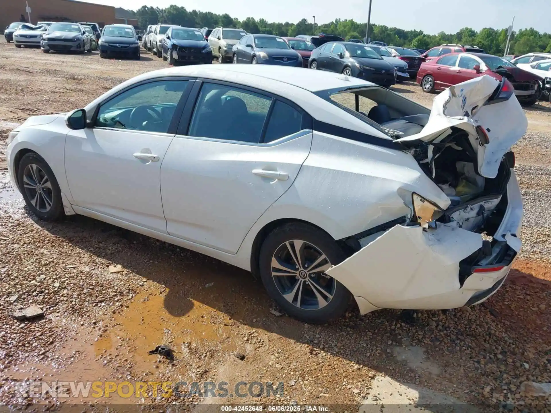 3 Photograph of a damaged car 3N1AB8CVXMY306982 NISSAN SENTRA 2021