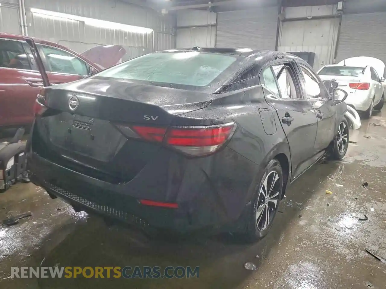 3 Фотография поврежденного автомобиля 3N1AB8CVXMY307419 NISSAN SENTRA 2021