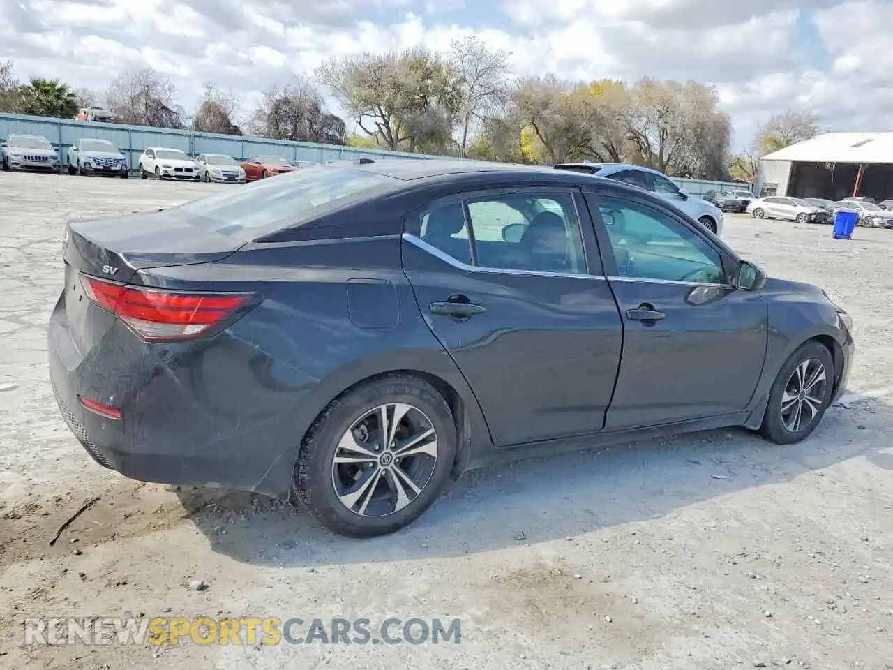3 fotografías del automóvil dañado 3N1AB8CVXMY308893 NISSAN SENTRA 2021