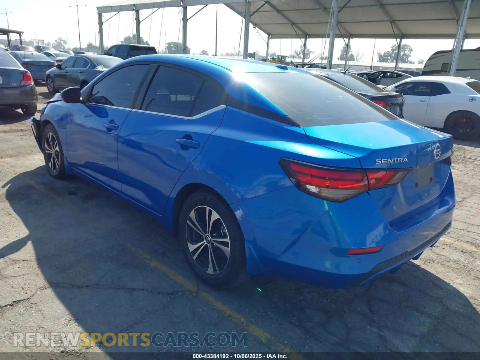 3 Photograph of a damaged car 3N1AB8CVXMY309039 NISSAN SENTRA 2021