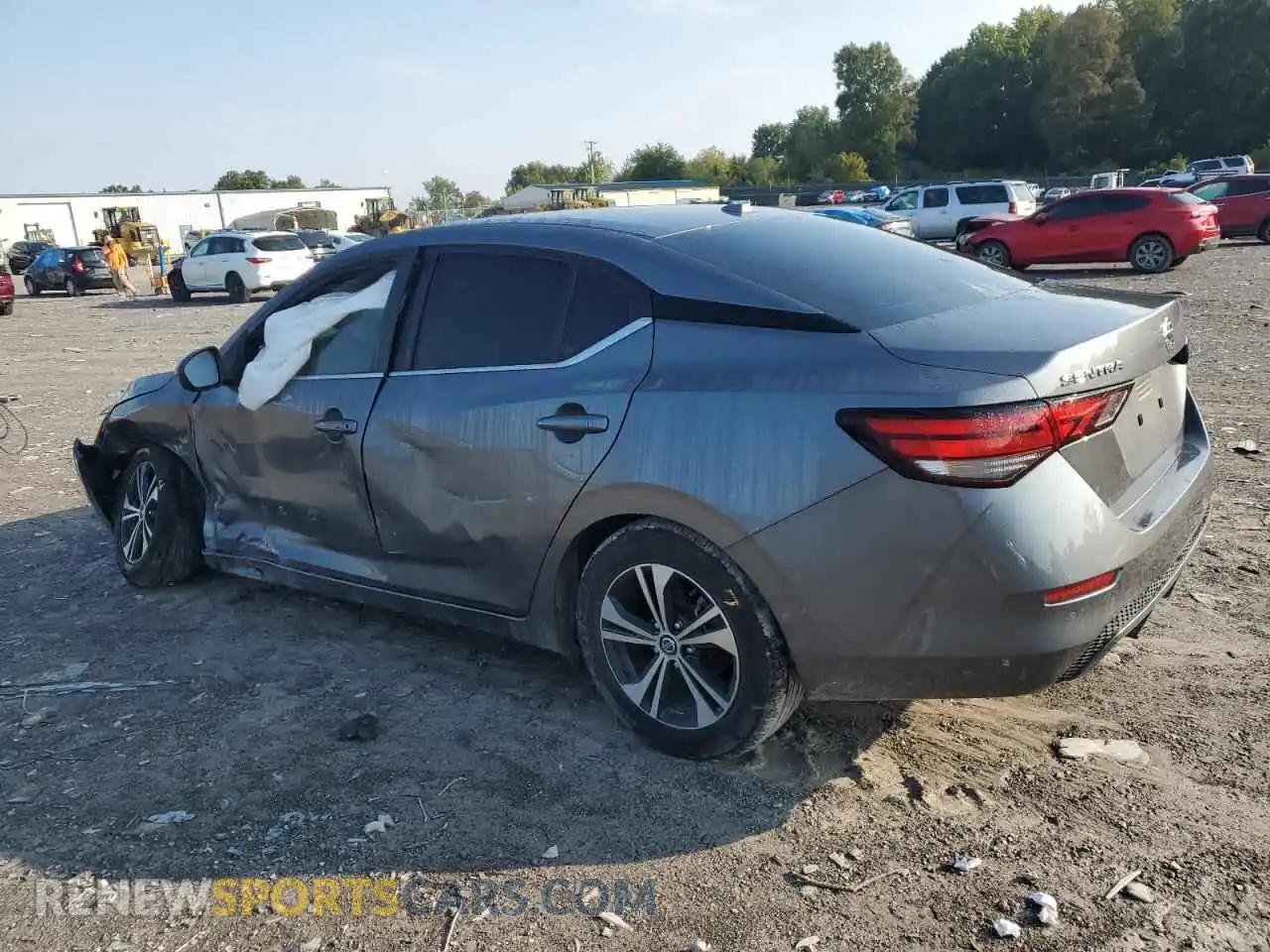 2 Photograph of a damaged car 3N1AB8CVXMY310286 NISSAN SENTRA 2021