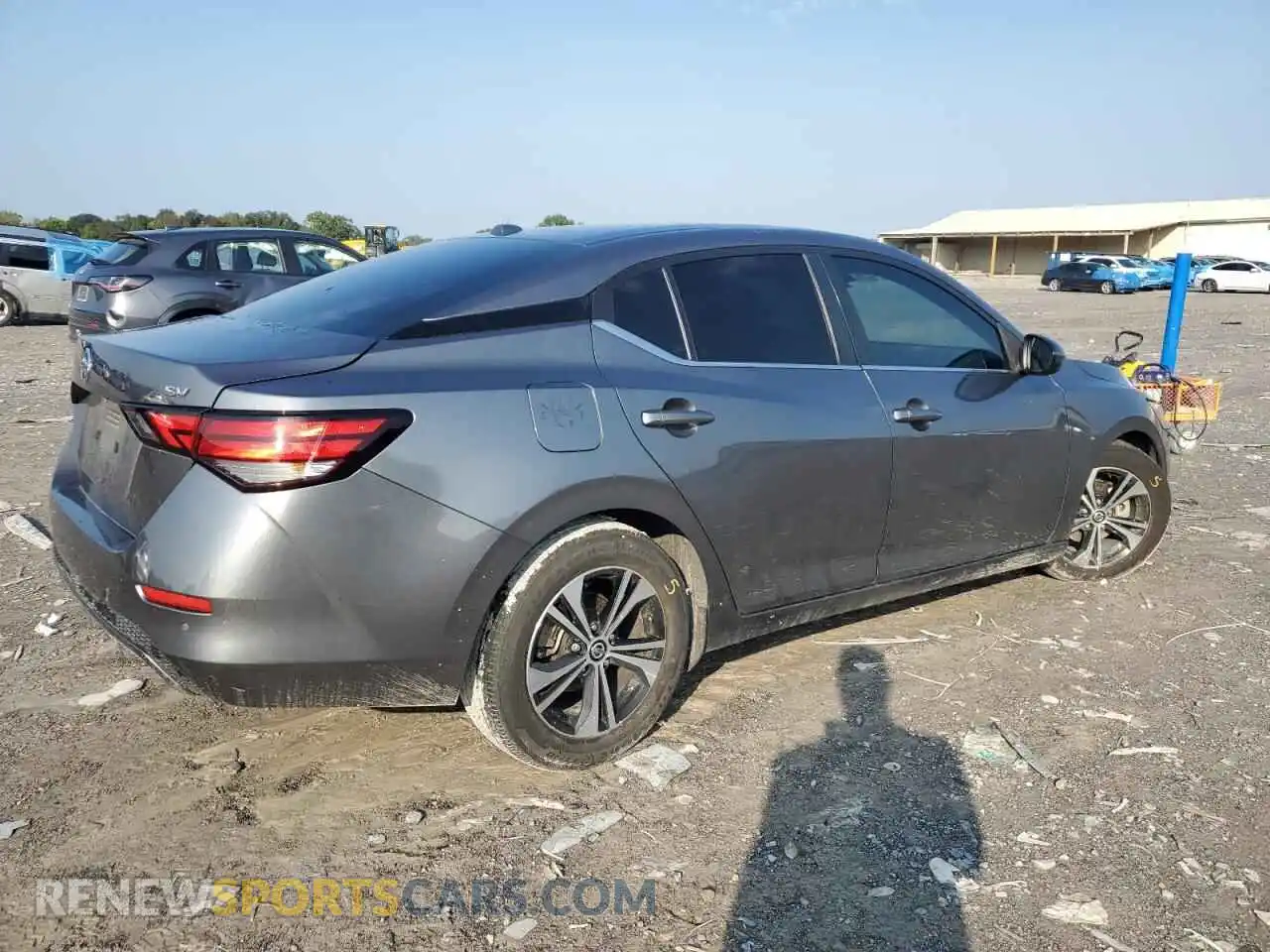 3 Photograph of a damaged car 3N1AB8CVXMY310286 NISSAN SENTRA 2021