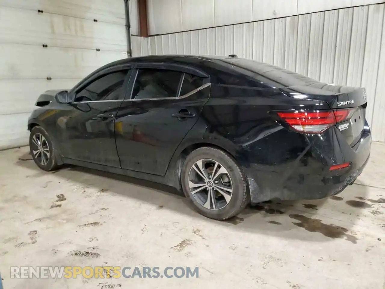 2 Photograph of a damaged car 3N1AB8CVXMY311163 NISSAN SENTRA 2021