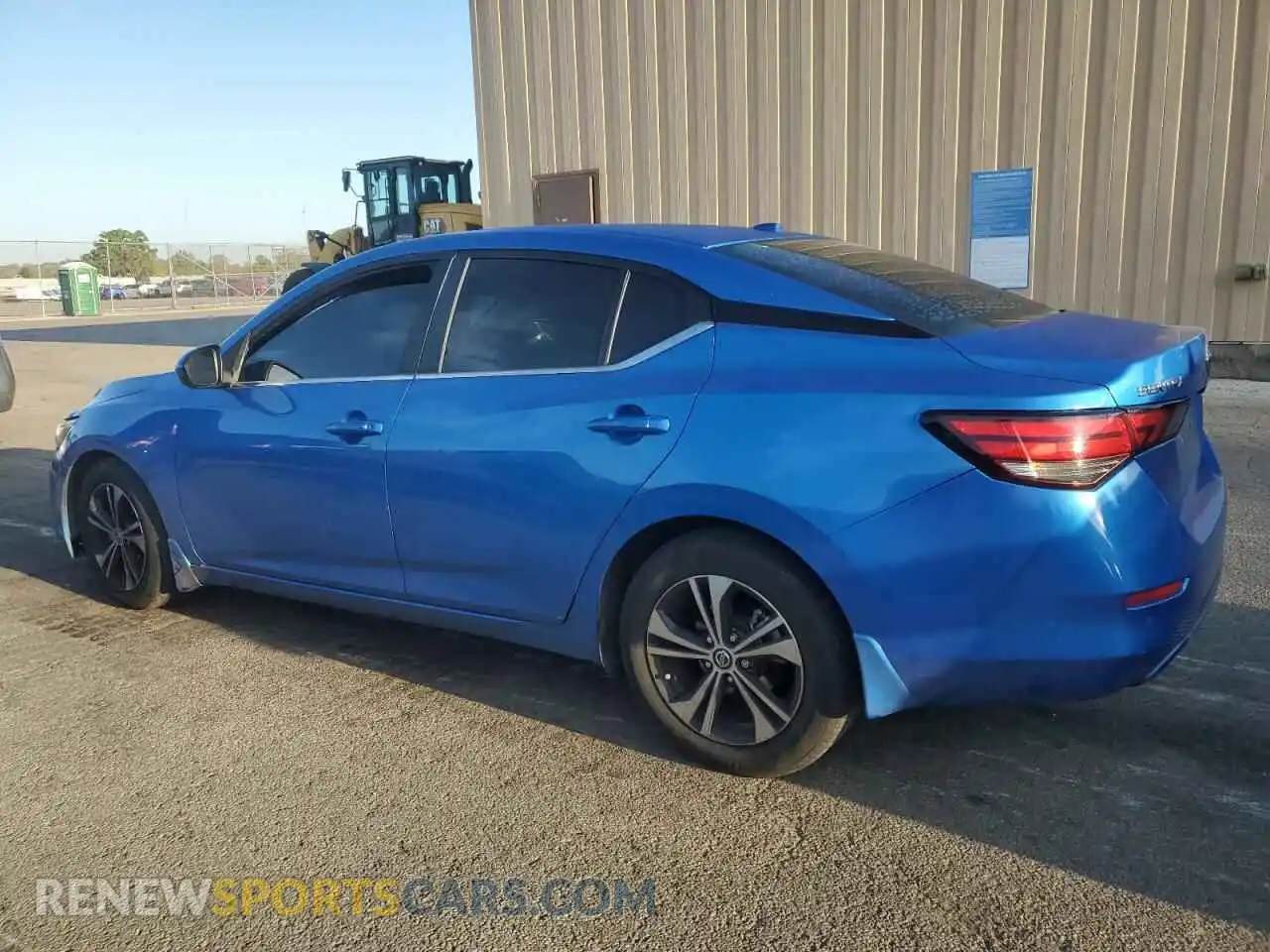 2 Photograph of a damaged car 3N1AB8CVXMY313933 NISSAN SENTRA 2021