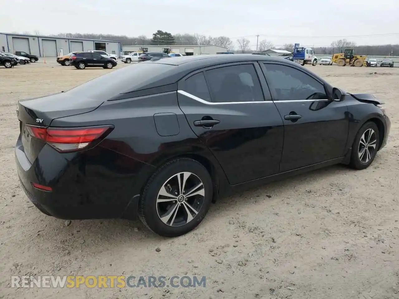 3 Photograph of a damaged car 3N1AB8CVXMY314421 NISSAN SENTRA 2021