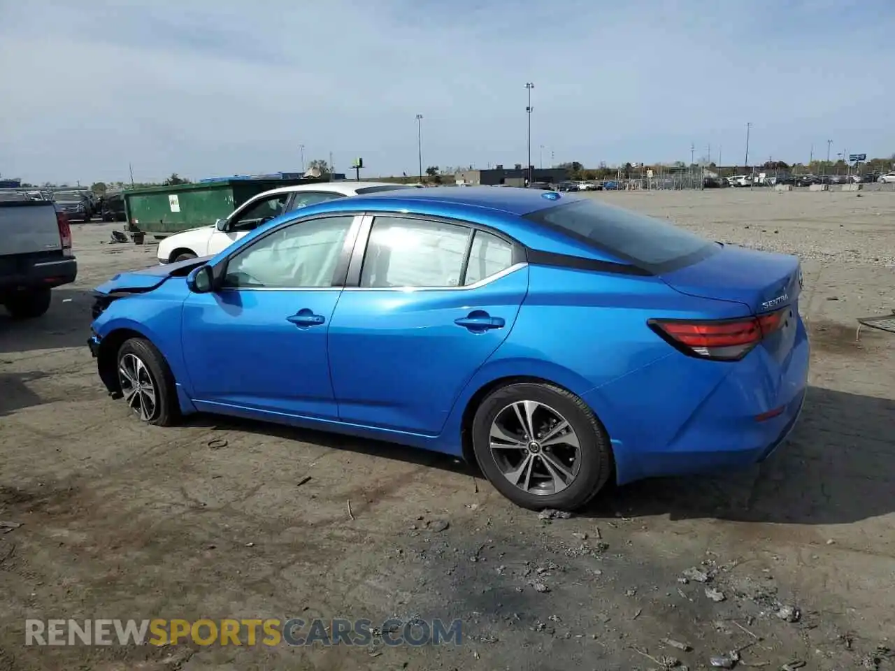 2 Фотография поврежденного автомобиля 3N1AB8CVXMY316993 NISSAN SENTRA 2021