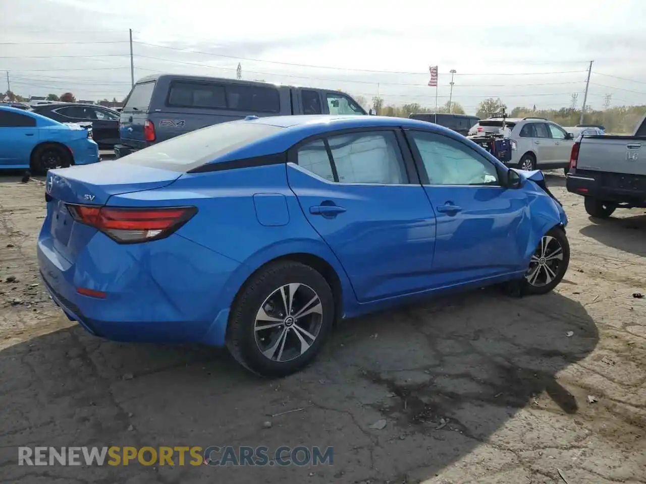 3 Фотография поврежденного автомобиля 3N1AB8CVXMY316993 NISSAN SENTRA 2021