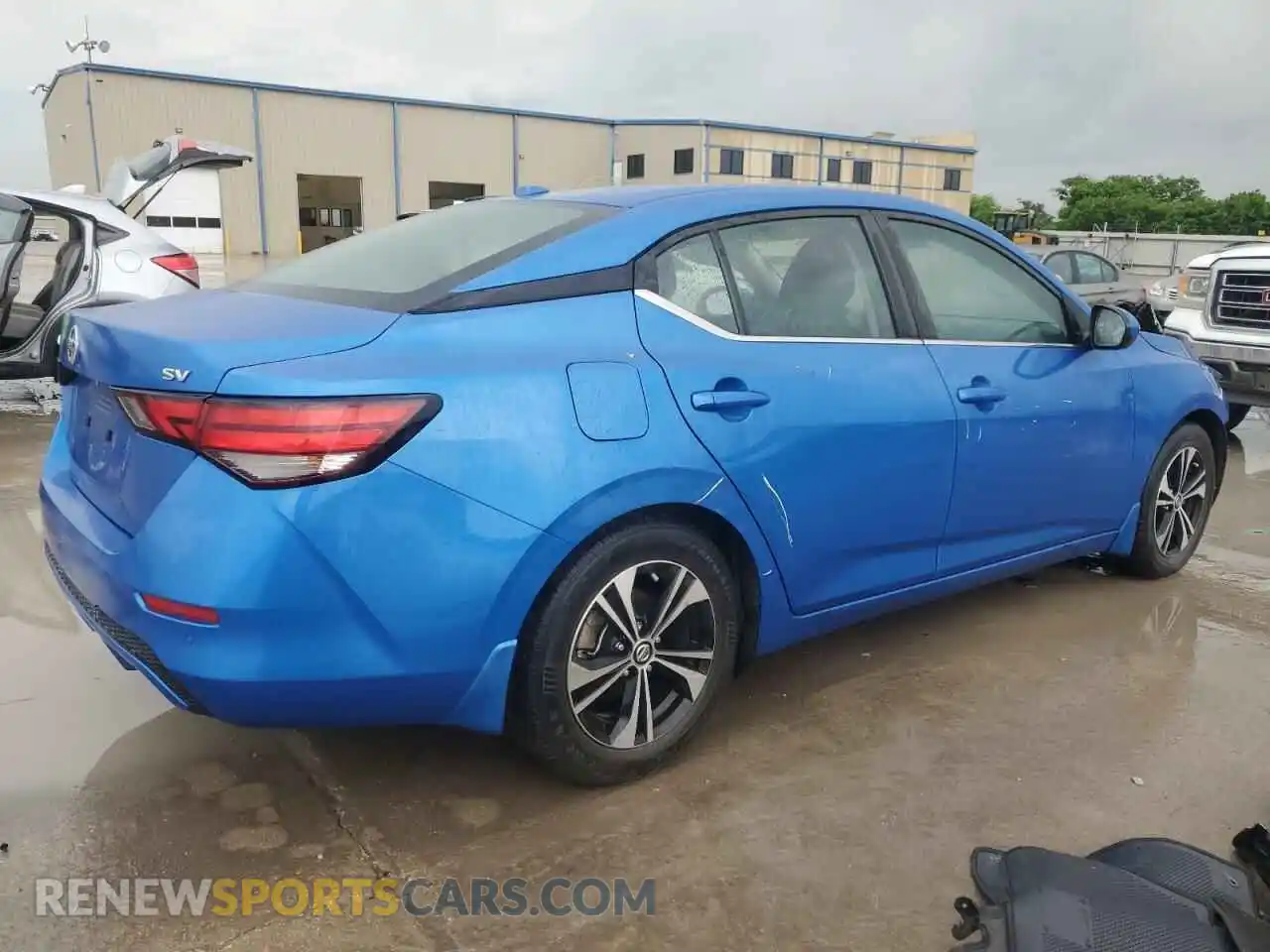 3 Photograph of a damaged car 3N1AB8CVXMY317285 NISSAN SENTRA 2021