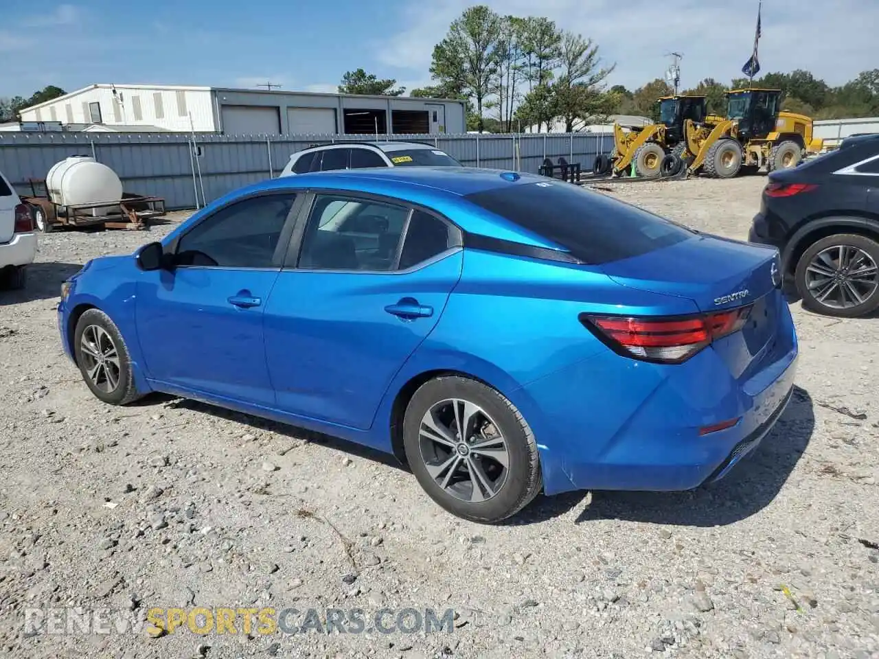 2 Photograph of a damaged car 3N1AB8CVXMY317416 NISSAN SENTRA 2021