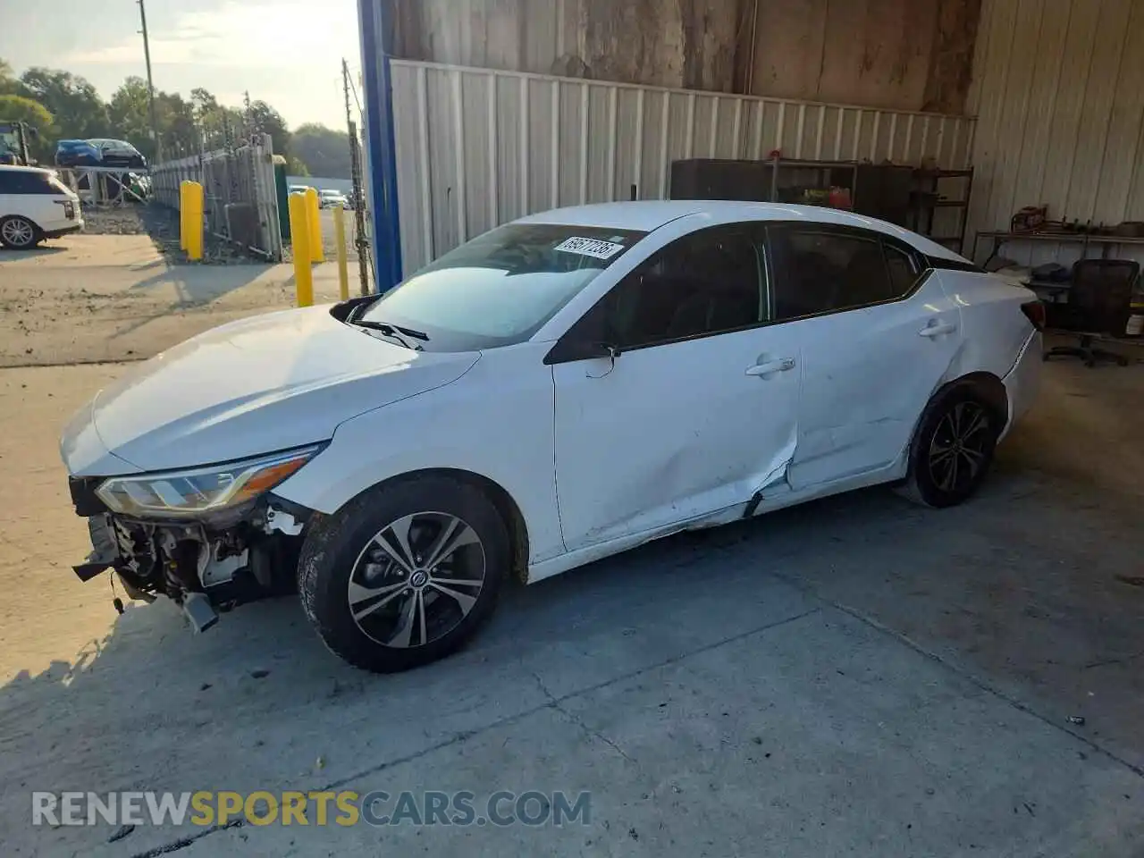 1 Фотография поврежденного автомобиля 3N1AB8CVXMY317433 NISSAN SENTRA 2021