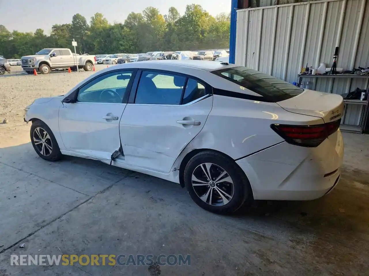 2 Фотография поврежденного автомобиля 3N1AB8CVXMY317433 NISSAN SENTRA 2021