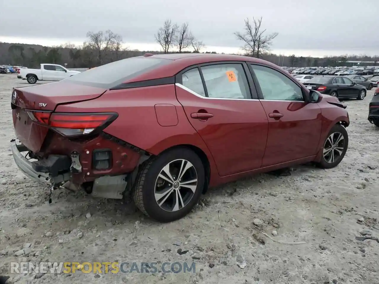 3 Photograph of a damaged car 3N1AB8CVXMY319957 NISSAN SENTRA 2021