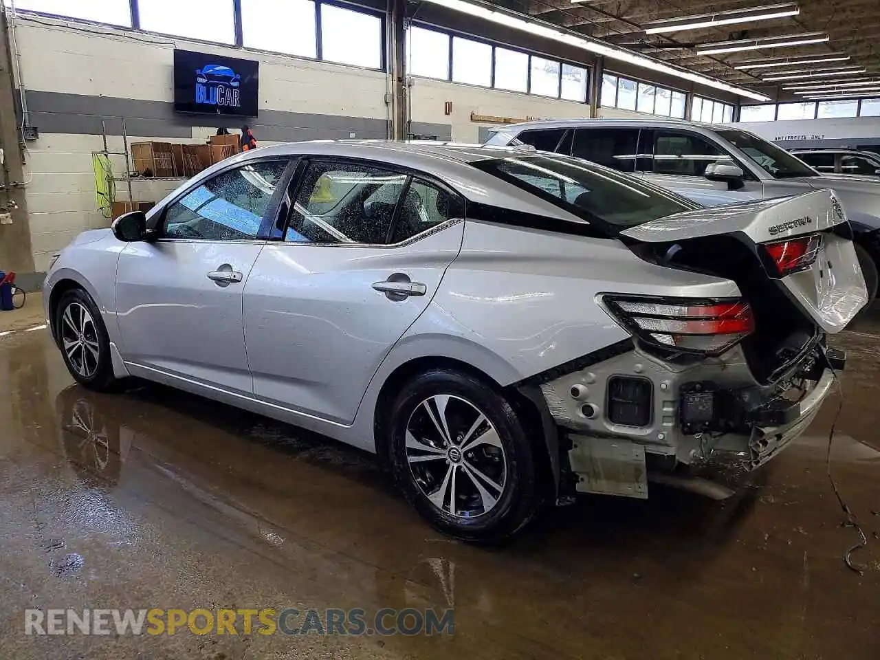 2 Photograph of a damaged car 3N1AB8CVXMY320378 NISSAN SENTRA 2021