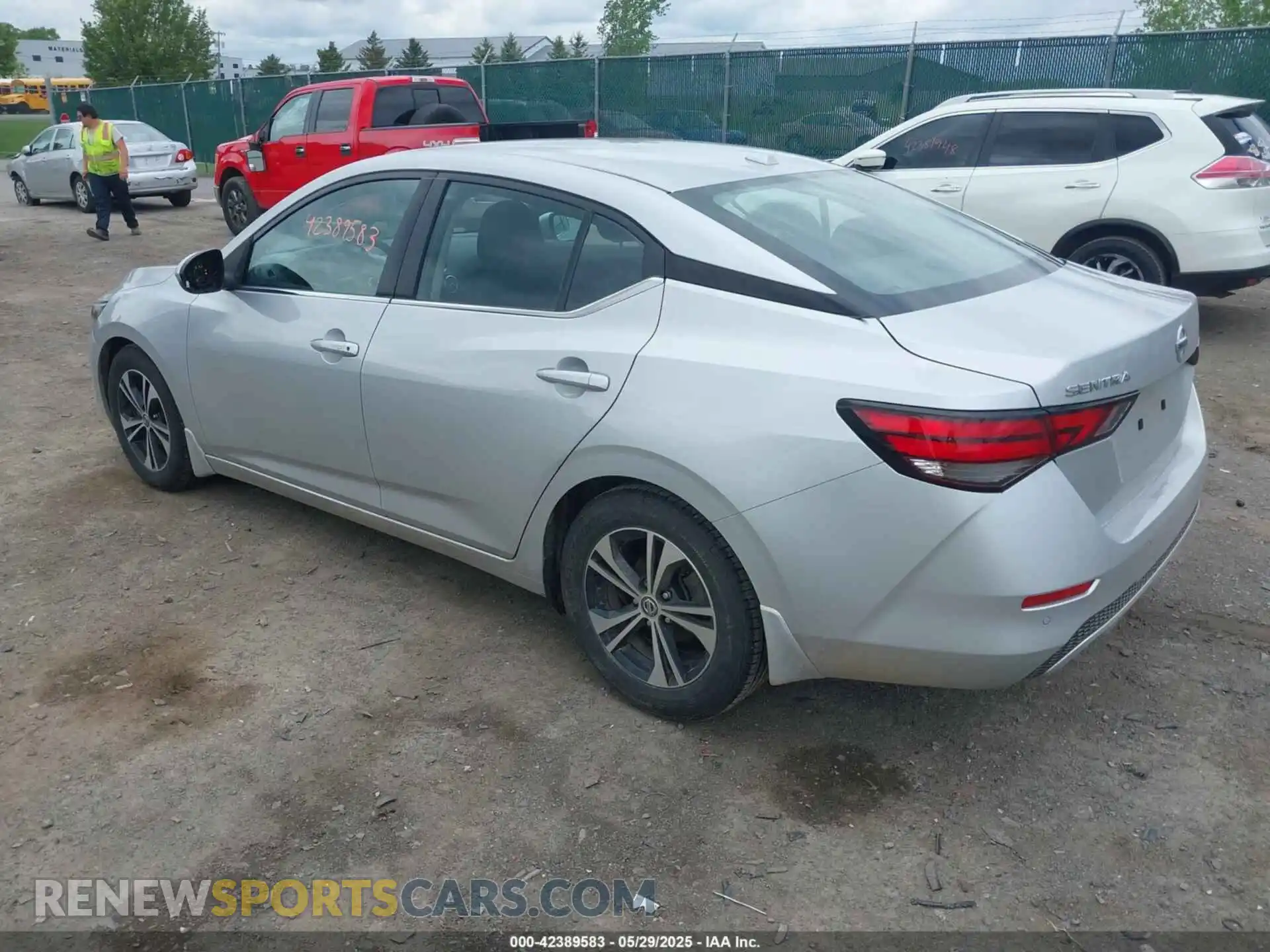 3 Photograph of a damaged car 3N1AB8CVXMY323412 NISSAN SENTRA 2021