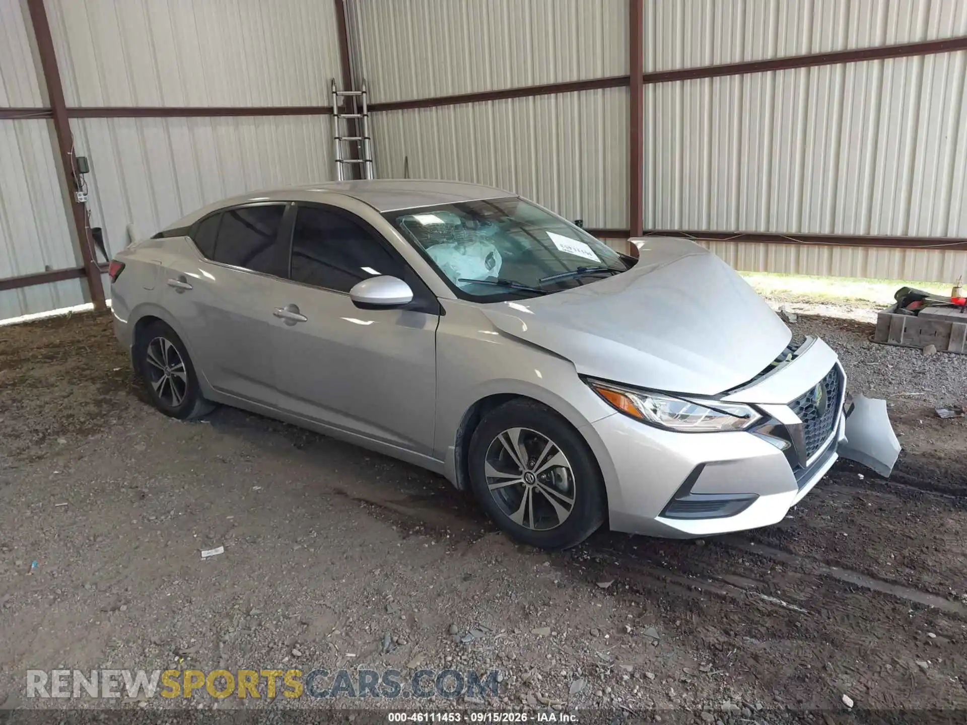 1 Photograph of a damaged car 3N1AB8CVXMY324334 NISSAN SENTRA 2021