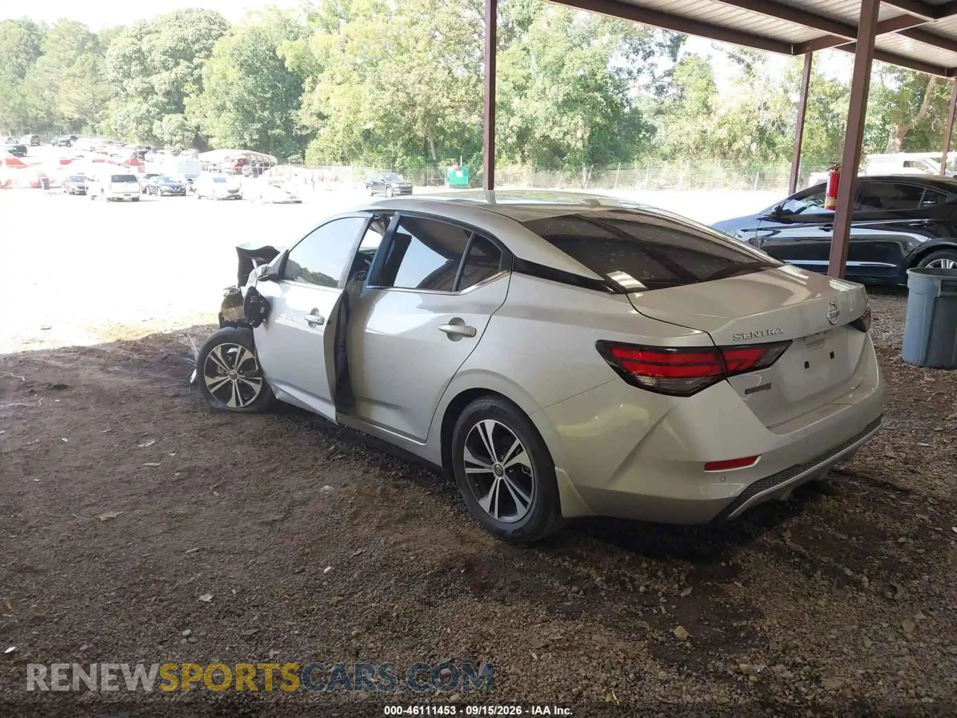 3 Photograph of a damaged car 3N1AB8CVXMY324334 NISSAN SENTRA 2021