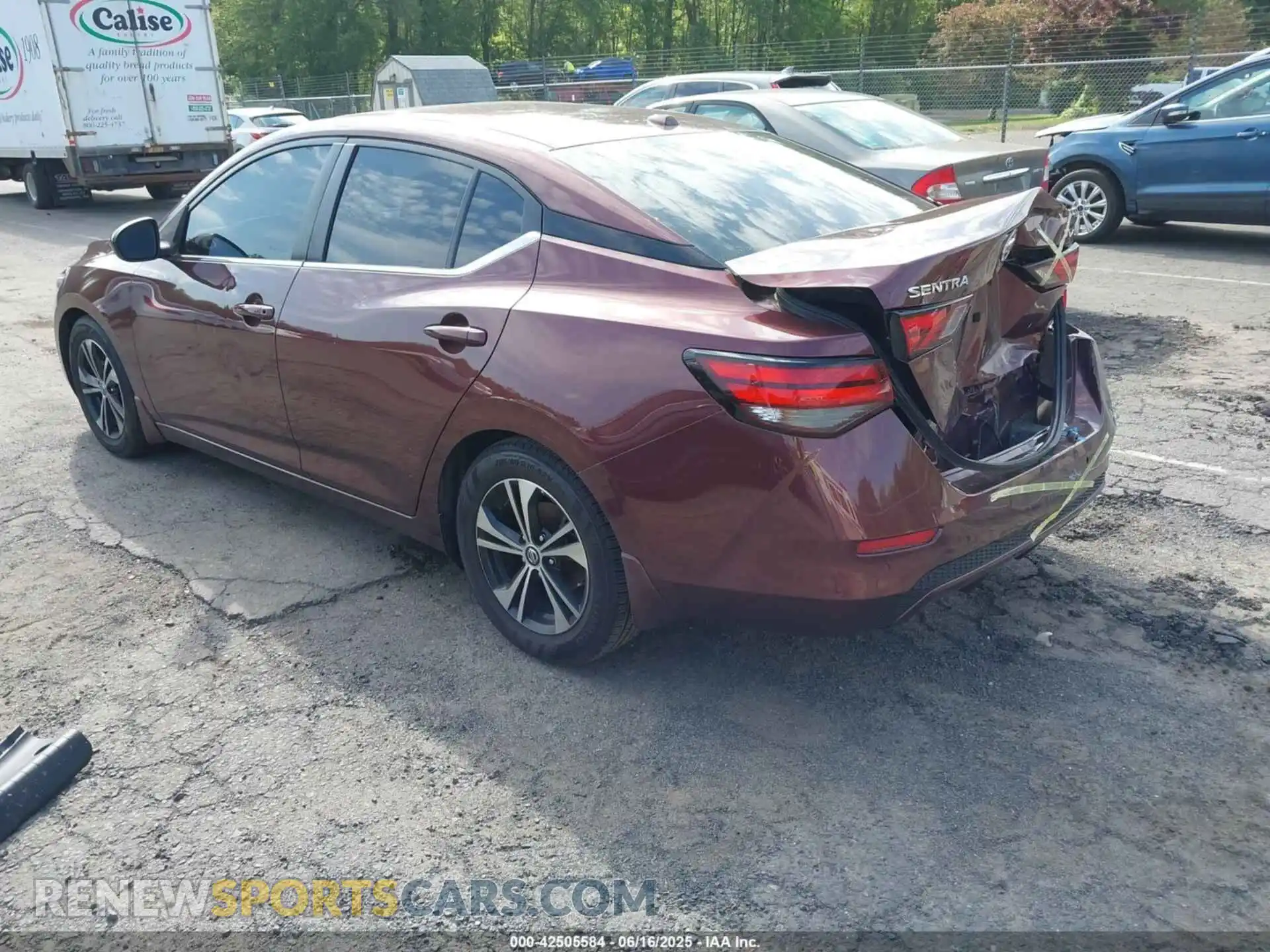 3 Photograph of a damaged car 3N1AB8CVXMY326228 NISSAN SENTRA 2021