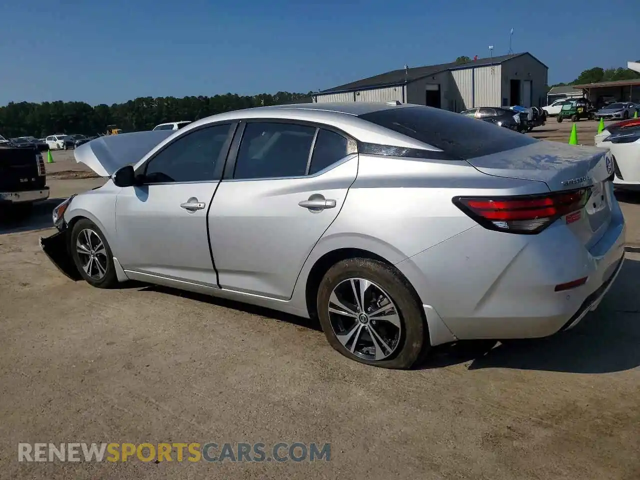 2 Photograph of a damaged car 3N1AB8CVXMY329436 NISSAN SENTRA 2021