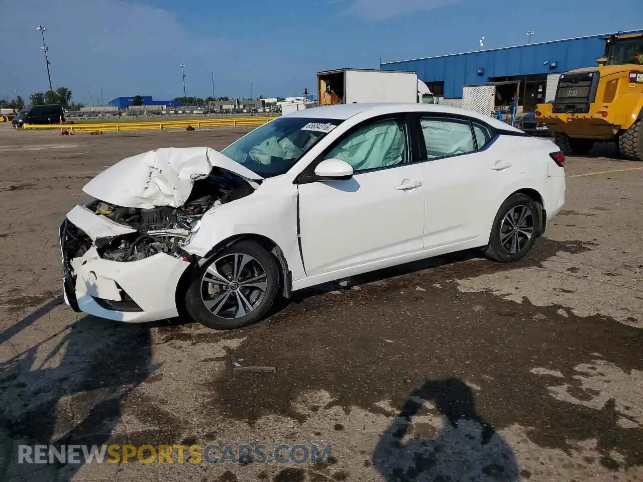 1 Фотография поврежденного автомобиля 3N1AB8CVXMY329601 NISSAN SENTRA 2021
