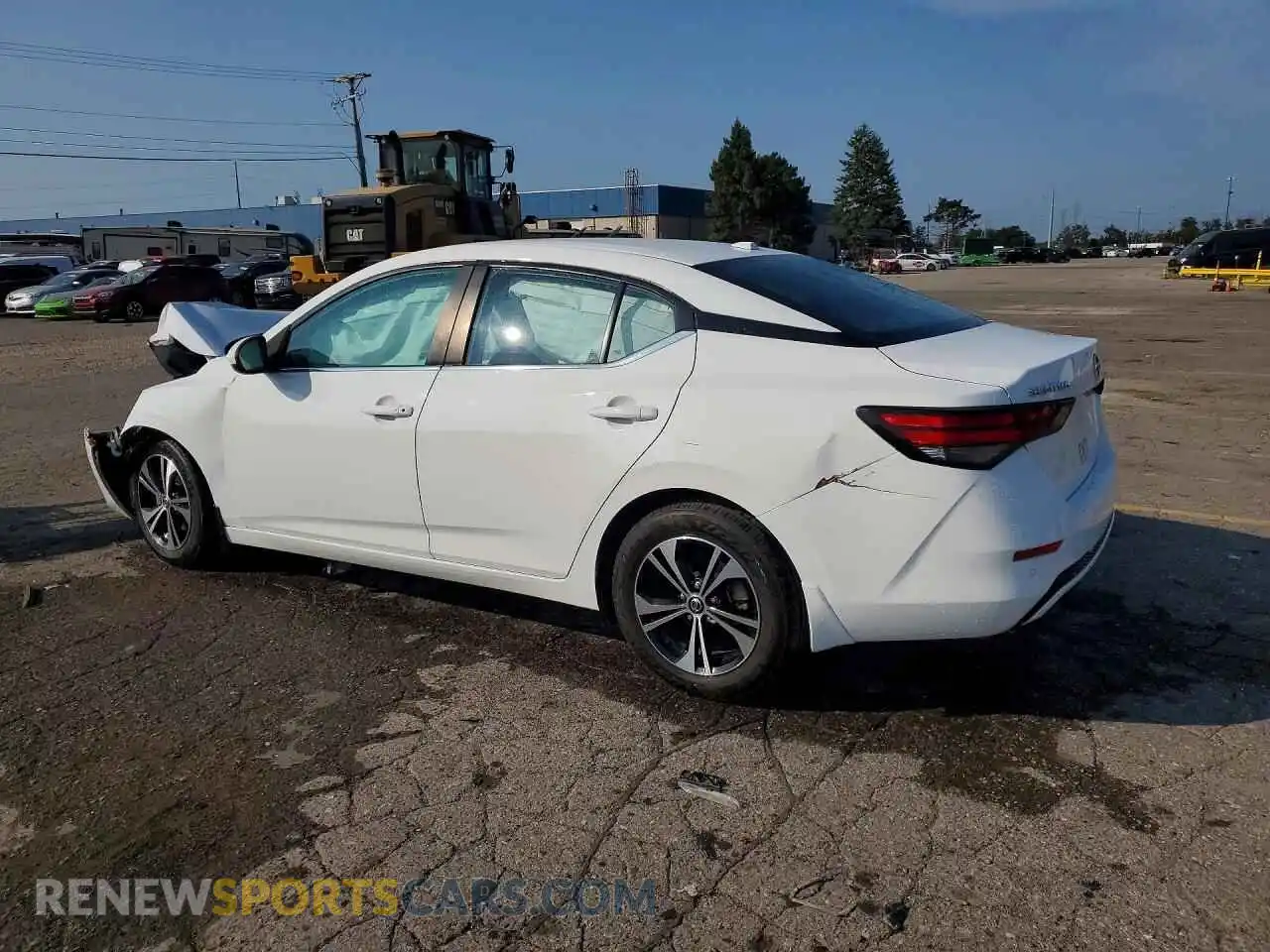 2 Фотография поврежденного автомобиля 3N1AB8CVXMY329601 NISSAN SENTRA 2021