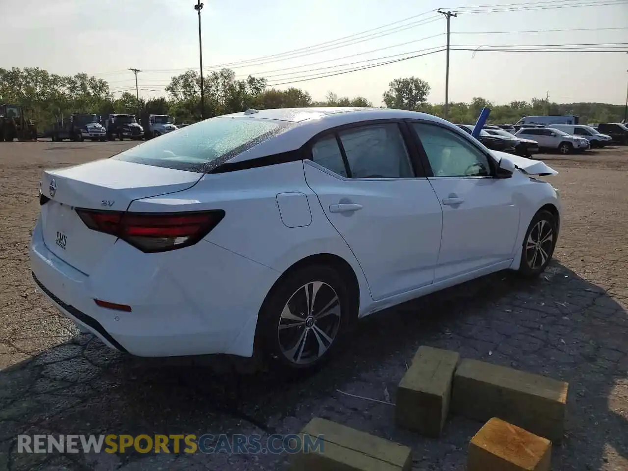 3 Фотография поврежденного автомобиля 3N1AB8CVXMY329601 NISSAN SENTRA 2021