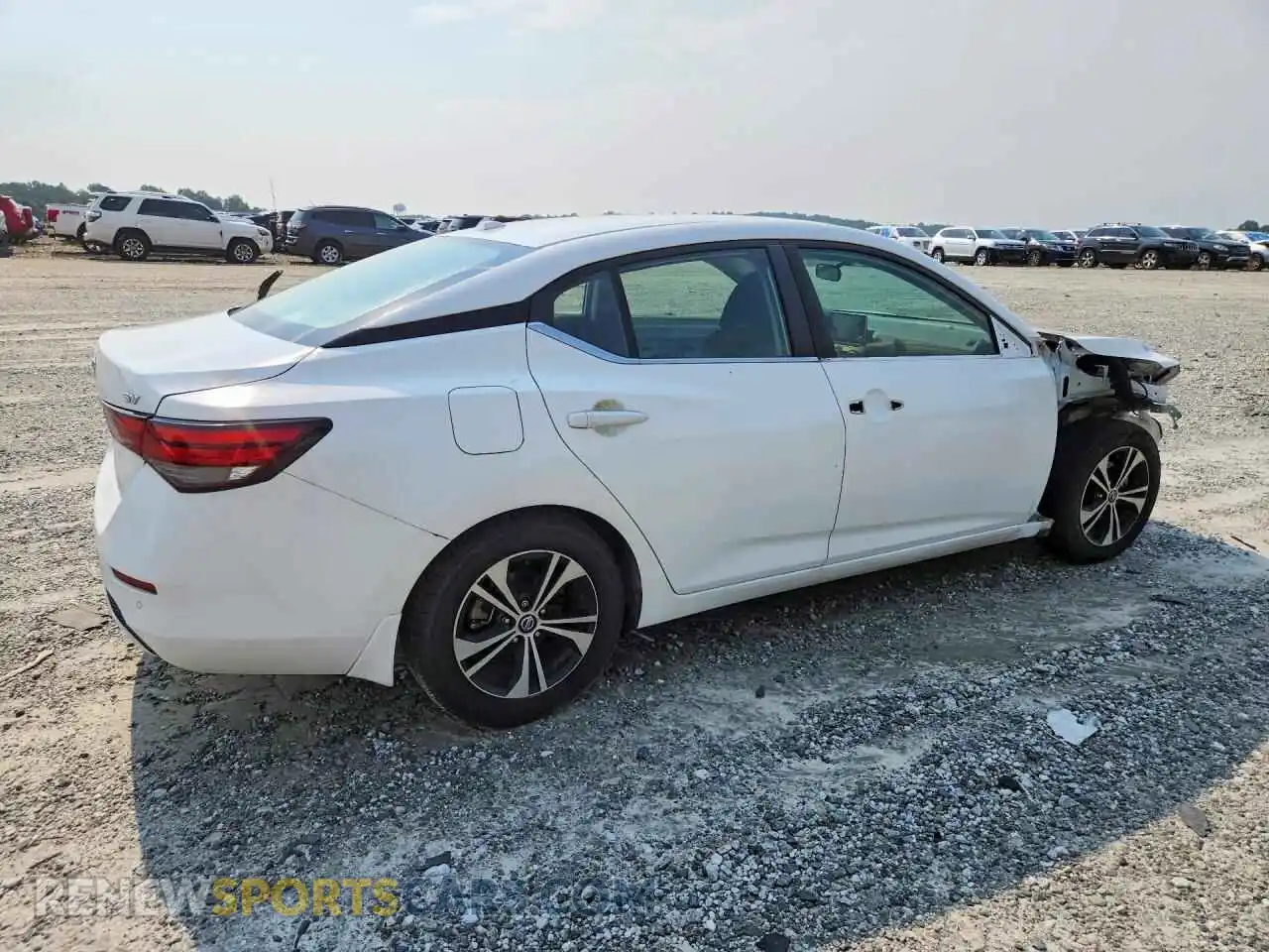 3 Photograph of a damaged car 3N1AB8CVXMY330229 NISSAN SENTRA 2021