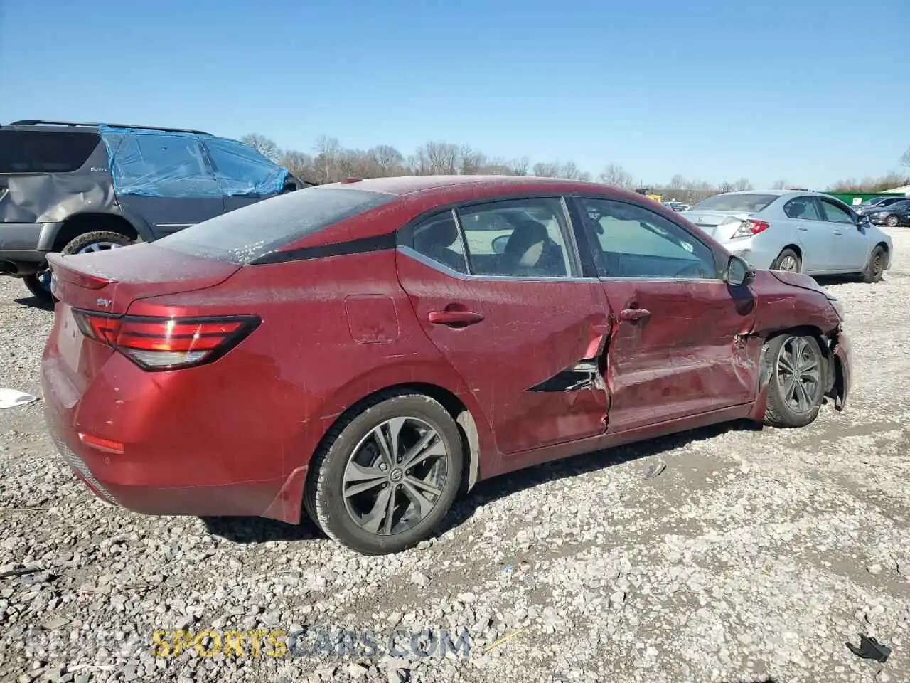 3 Фотография поврежденного автомобиля 3N1AB8CVXMY330778 NISSAN SENTRA 2021