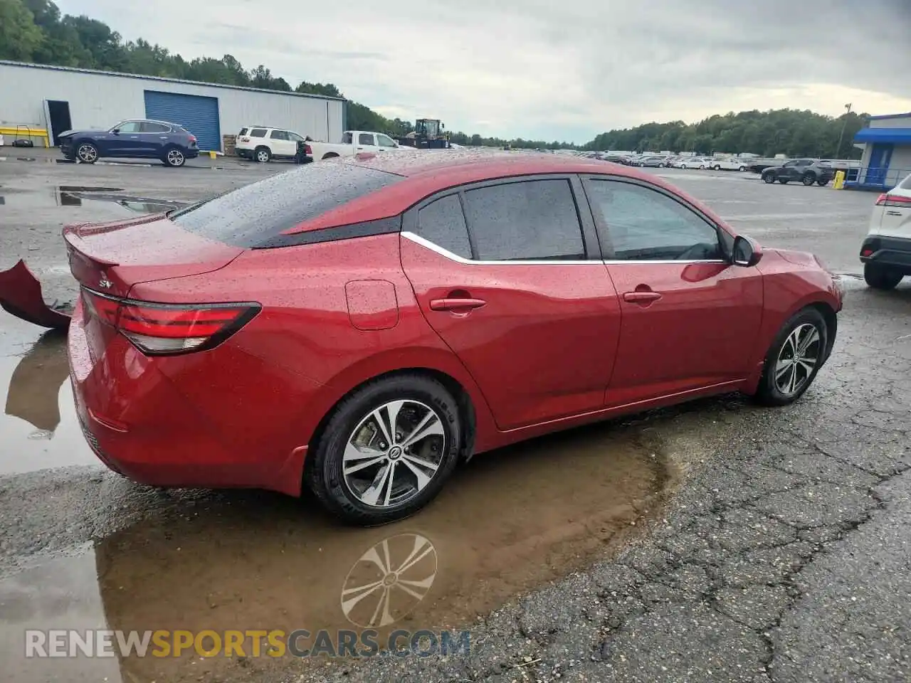 3 Photograph of a damaged car 3N1AB8CVXMY330795 NISSAN SENTRA 2021
