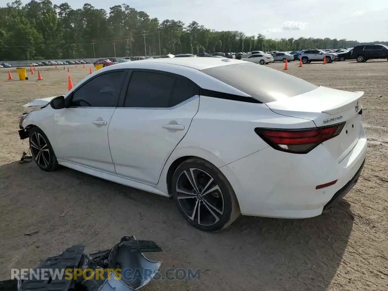 2 Photograph of a damaged car 3N1AB8DV0MY203682 NISSAN SENTRA 2021