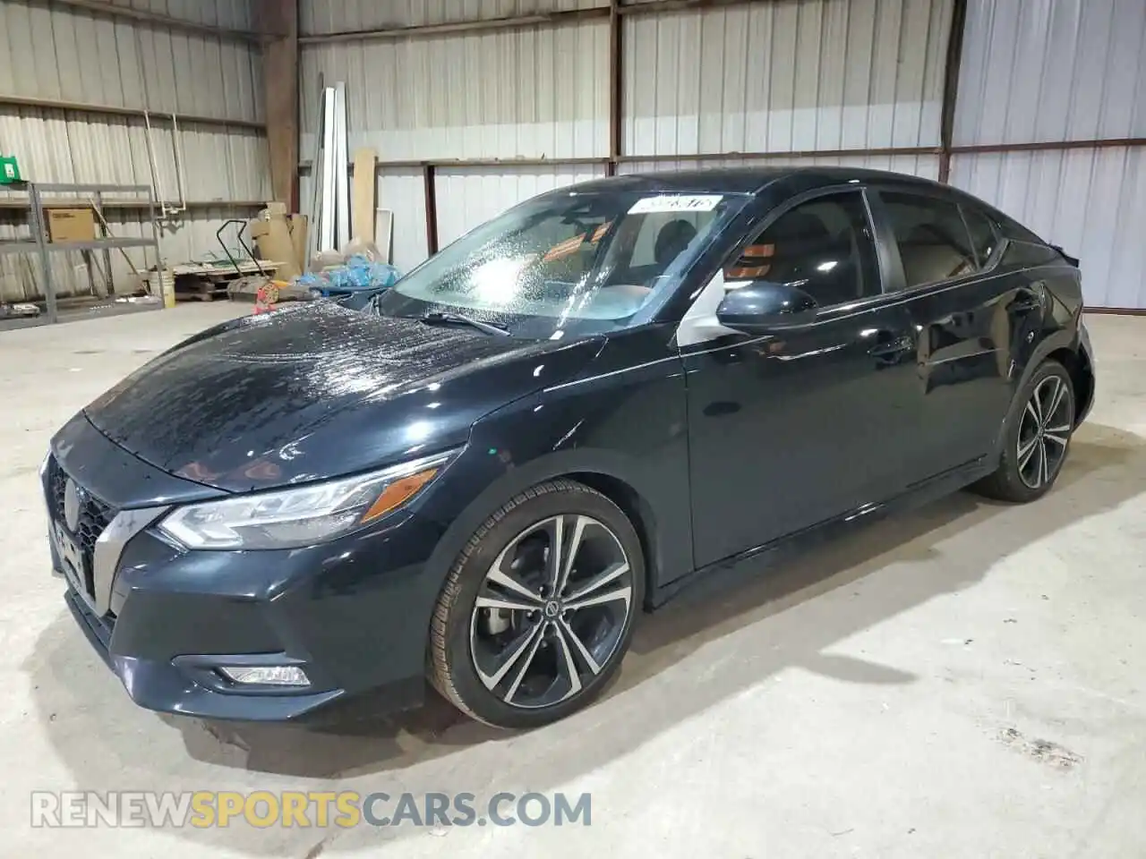 1 Photograph of a damaged car 3N1AB8DV0MY307833 NISSAN SENTRA 2021
