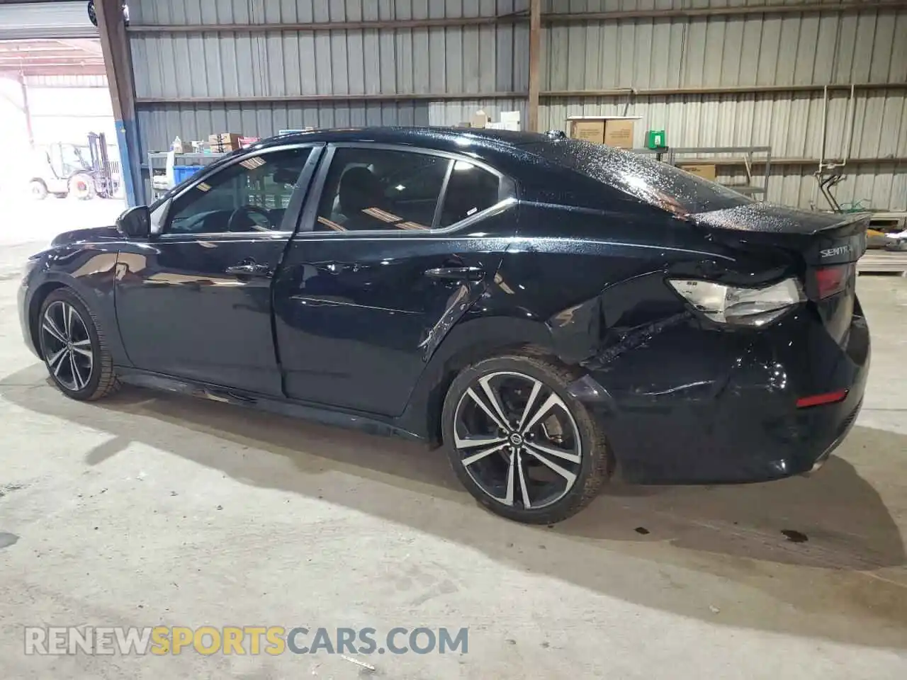 2 Photograph of a damaged car 3N1AB8DV0MY307833 NISSAN SENTRA 2021