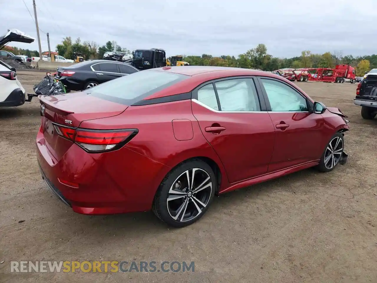 3 Фотография поврежденного автомобиля 3N1AB8DV0MY307993 NISSAN SENTRA 2021