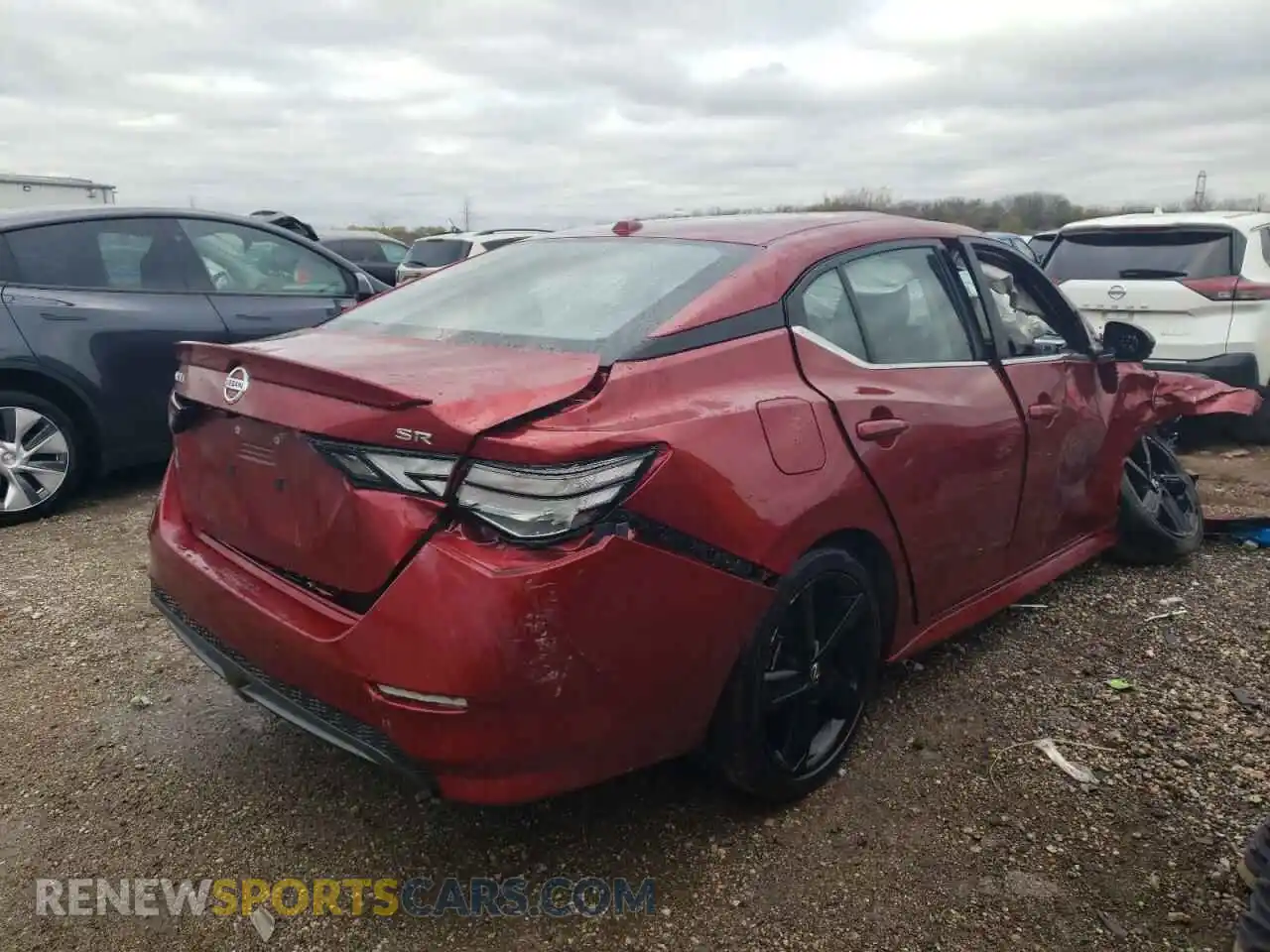 3 Photograph of a damaged car 3N1AB8DV1MY234181 NISSAN SENTRA 2021