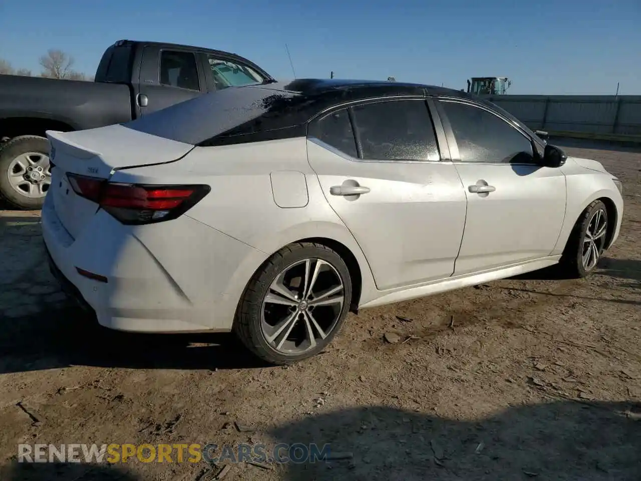 3 Photograph of a damaged car 3N1AB8DV1MY239249 NISSAN SENTRA 2021