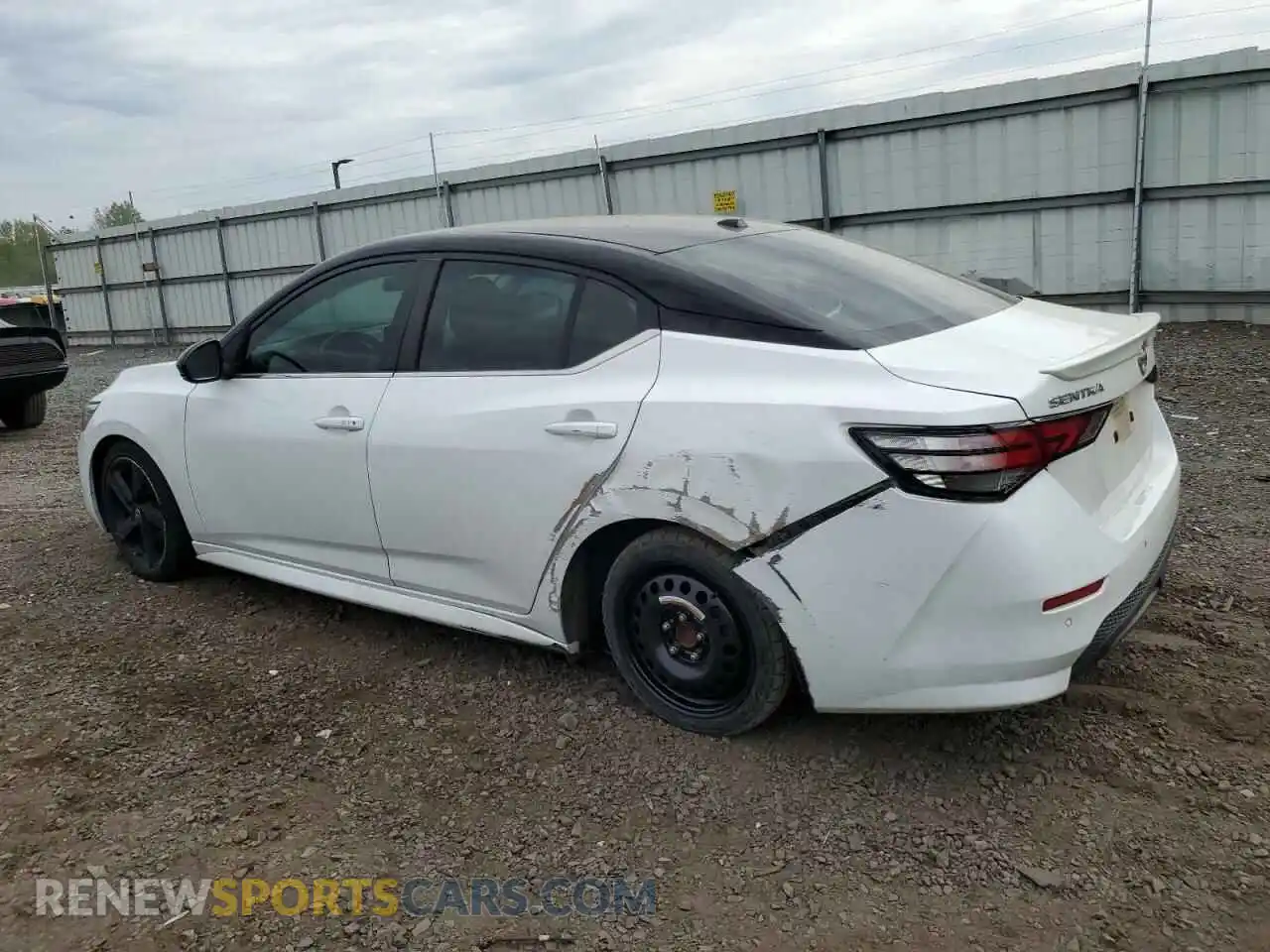 2 Photograph of a damaged car 3N1AB8DV1MY318274 NISSAN SENTRA 2021