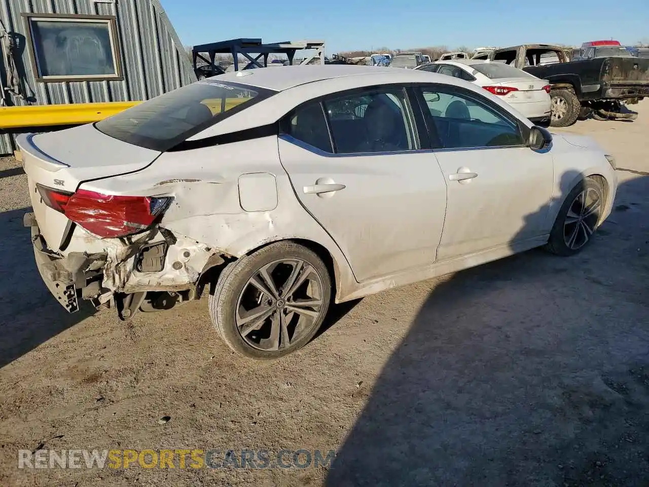 3 Photograph of a damaged car 3N1AB8DV1MY330599 NISSAN SENTRA 2021