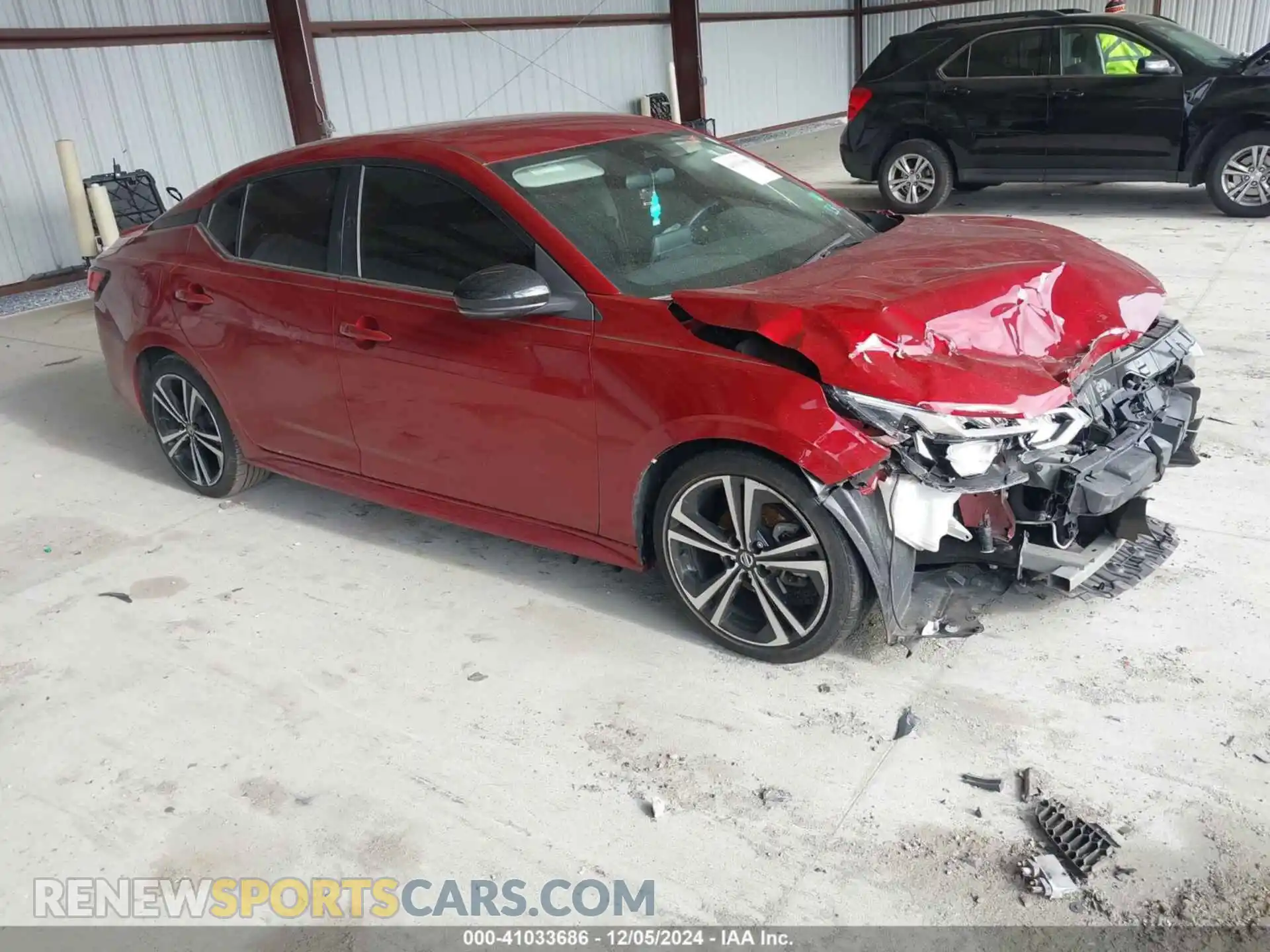 1 Photograph of a damaged car 3N1AB8DV2MY229412 NISSAN SENTRA 2021
