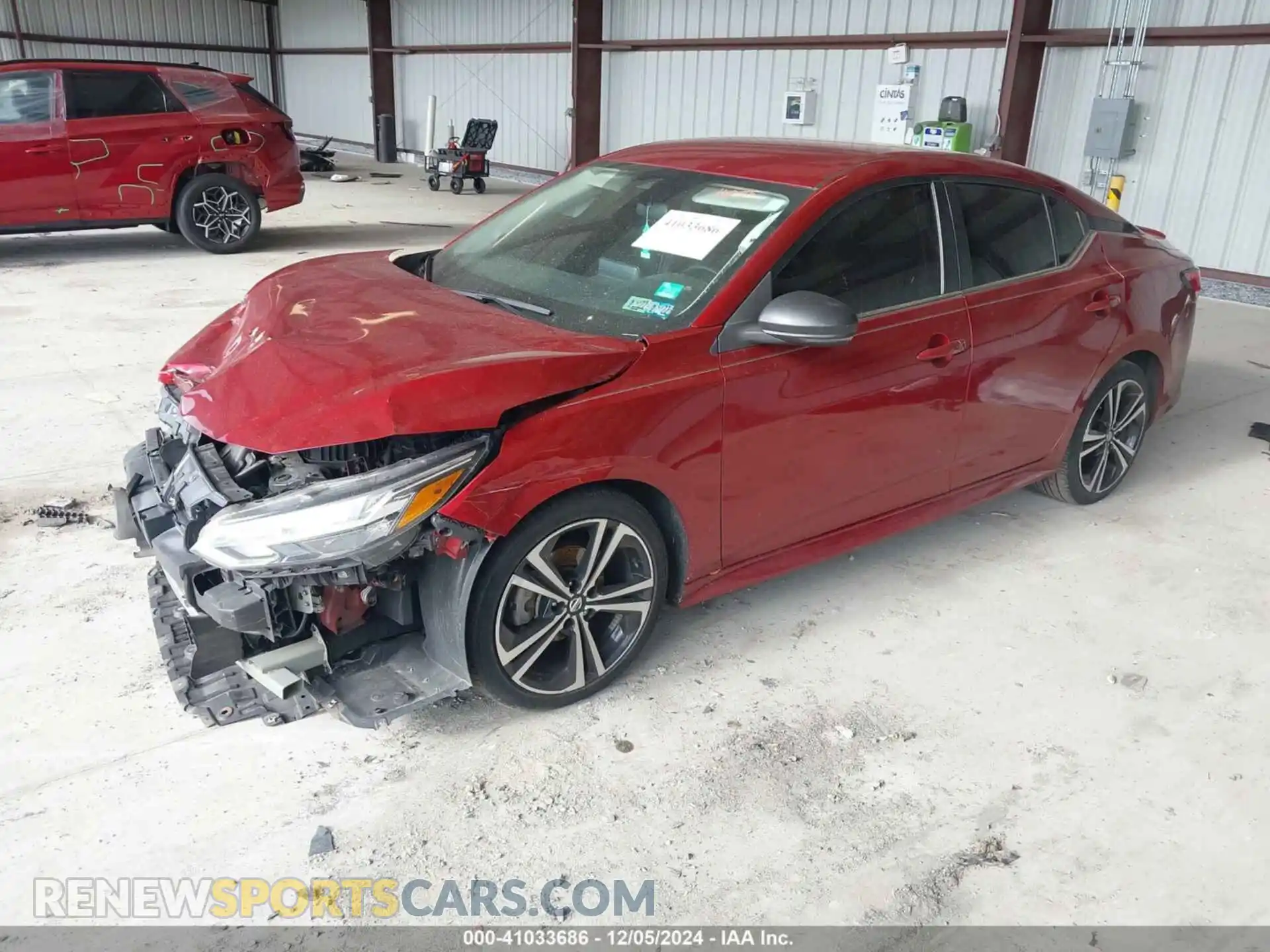 2 Photograph of a damaged car 3N1AB8DV2MY229412 NISSAN SENTRA 2021
