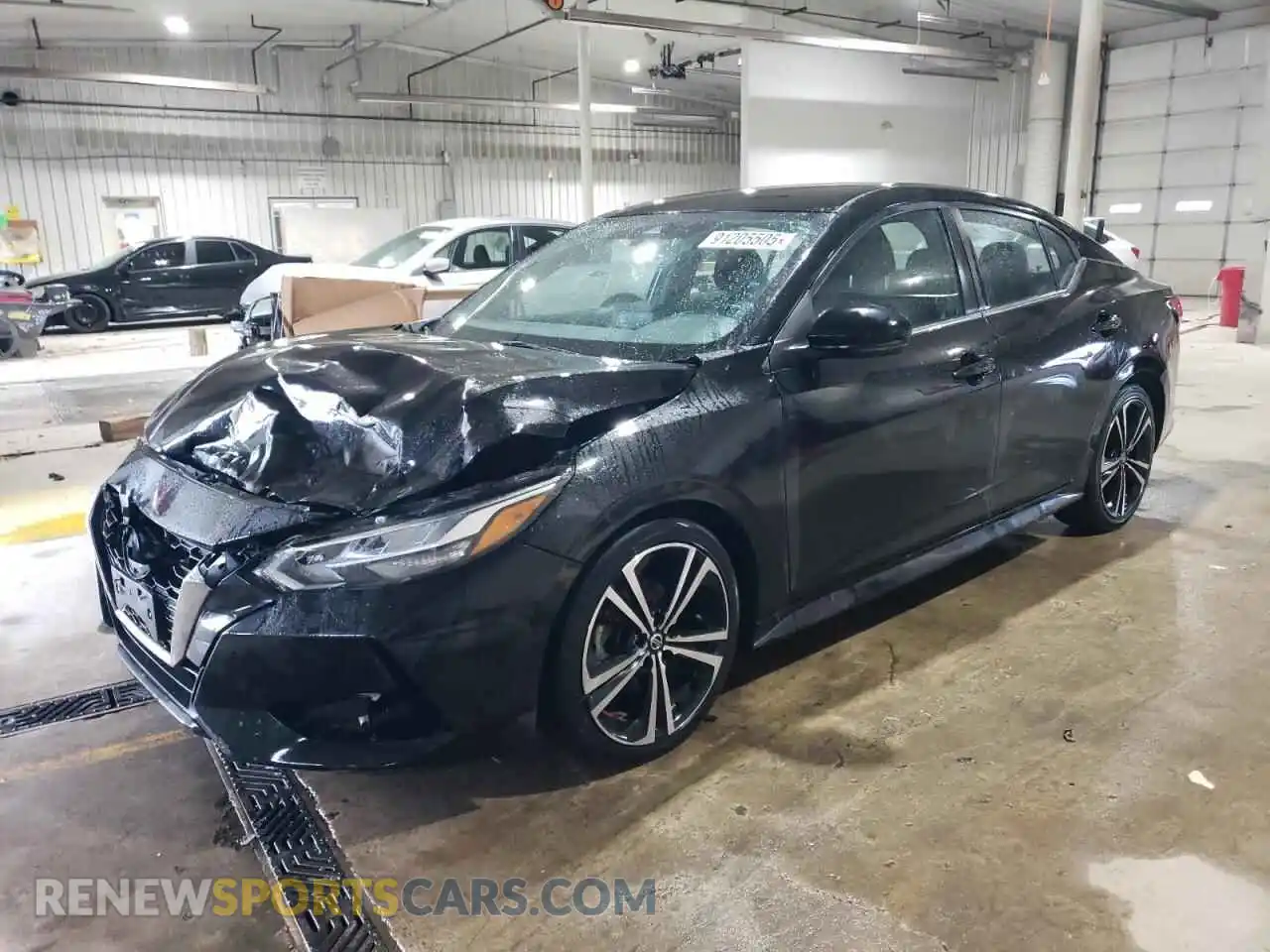 1 Photograph of a damaged car 3N1AB8DV2MY241916 NISSAN SENTRA 2021