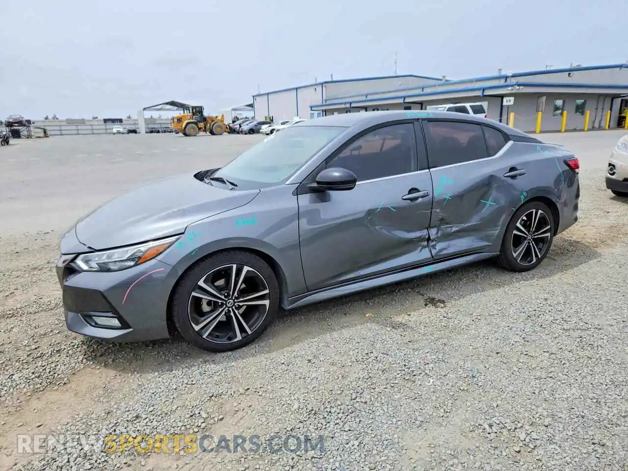 1 Photograph of a damaged car 3N1AB8DV2MY247456 NISSAN SENTRA 2021