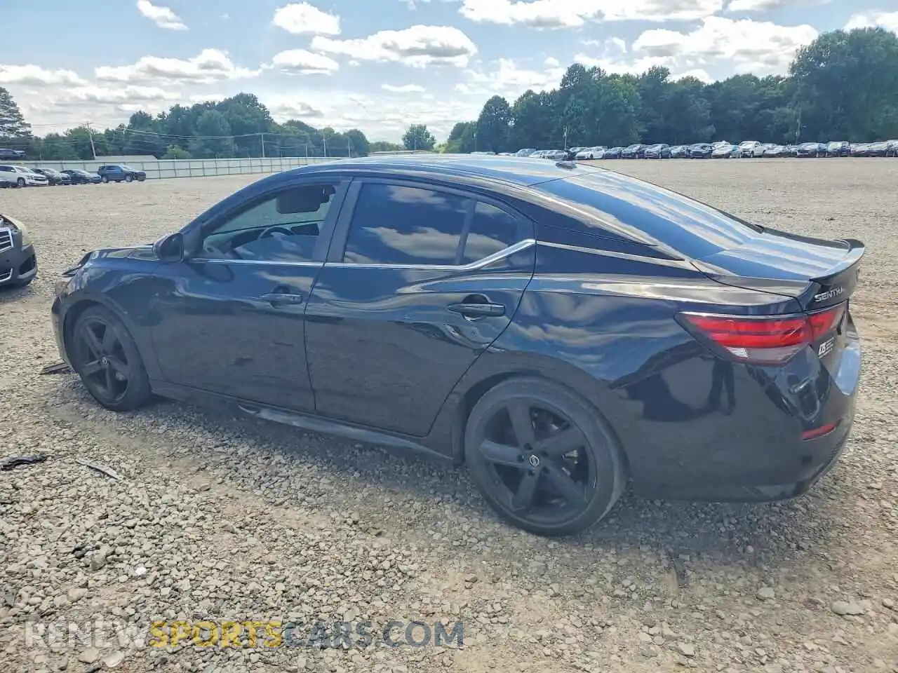 2 Photograph of a damaged car 3N1AB8DV2MY273863 NISSAN SENTRA 2021