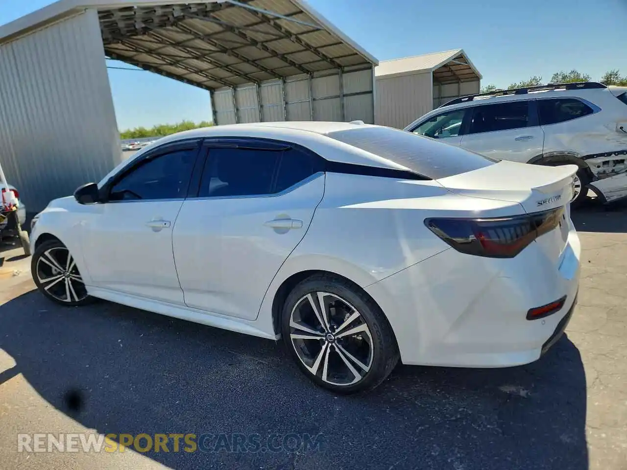 2 Photograph of a damaged car 3N1AB8DV2MY277475 NISSAN SENTRA 2021