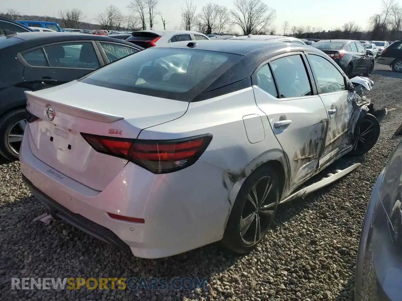 3 Photograph of a damaged car 3N1AB8DV2MY290324 NISSAN SENTRA 2021
