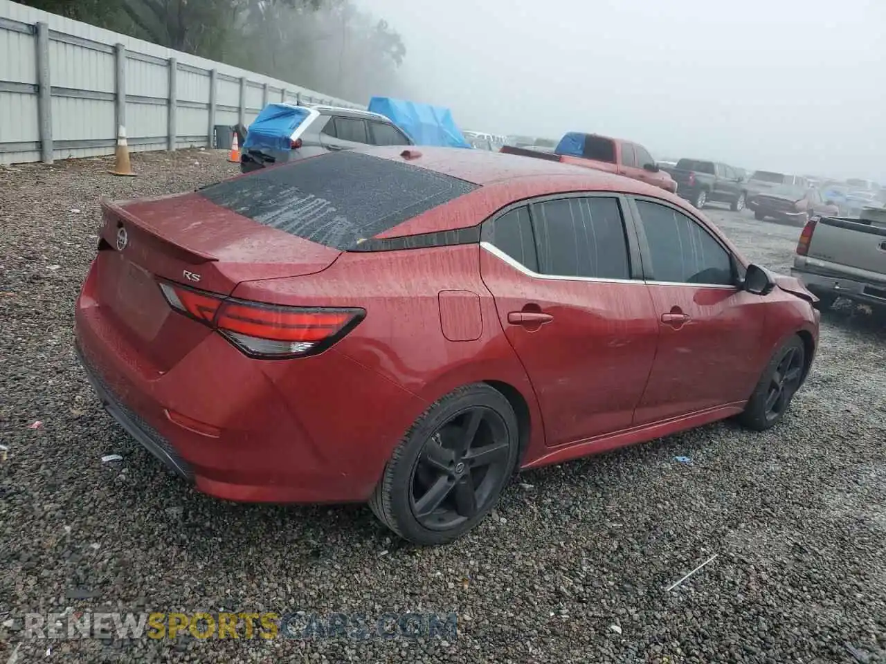 3 Photograph of a damaged car 3N1AB8DV2MY319501 NISSAN SENTRA 2021