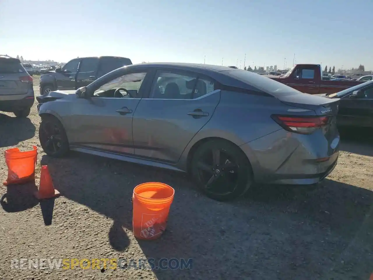 2 Photograph of a damaged car 3N1AB8DV2MY320163 NISSAN SENTRA 2021