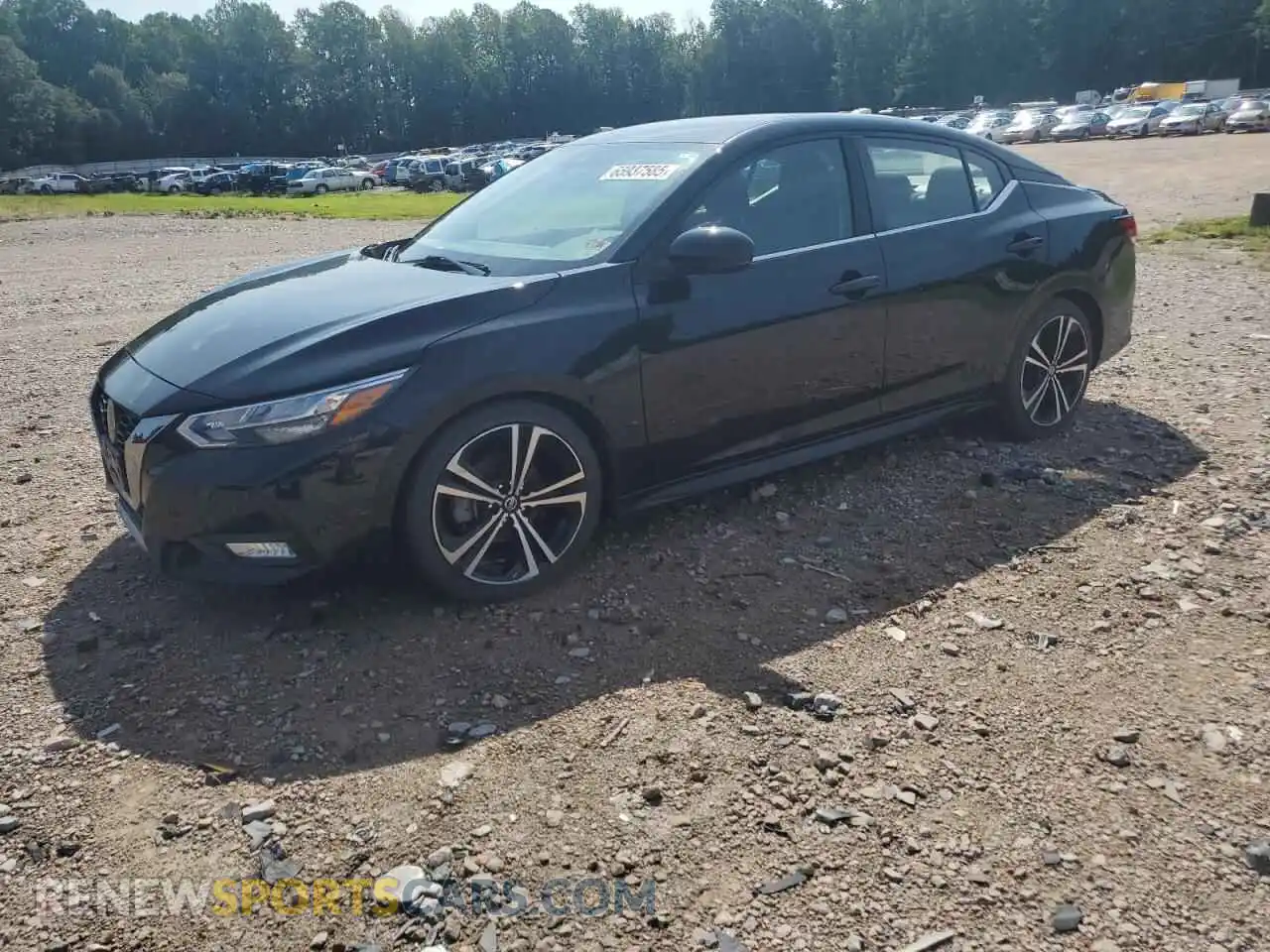 1 Photograph of a damaged car 3N1AB8DV3MY213526 NISSAN SENTRA 2021